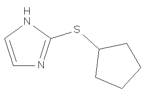 2-(cyclopentylthio)-1H-imidazole