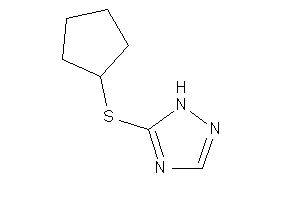 5-(cyclopentylthio)-1H-1,2,4-triazole