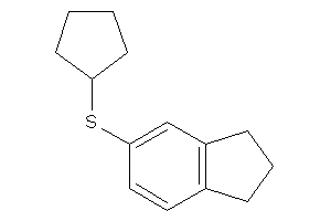 5-(cyclopentylthio)indane