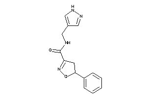 5-phenyl-N-(1H-pyrazol-4-ylmethyl)-2-isoxazoline-3-carboxamide