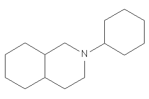 2-cyclohexyl-3,4,4a,5,6,7,8,8a-octahydro-1H-isoquinoline