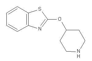 2-(4-piperidyloxy)-1,3-benzothiazole