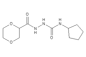 1-cyclopentyl-3-(1,4-dioxane-2-carbonylamino)urea