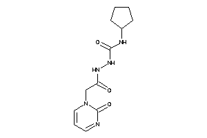 1-cyclopentyl-3-[[2-(2-ketopyrimidin-1-yl)acetyl]amino]urea