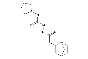 1-cyclopentyl-3-[[2-(2-norbornyl)acetyl]amino]urea