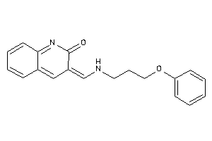 3-[(3-phenoxypropylamino)methylene]carbostyril