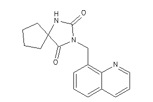 3-(8-quinolylmethyl)-1,3-diazaspiro[4.4]nonane-2,4-quinone