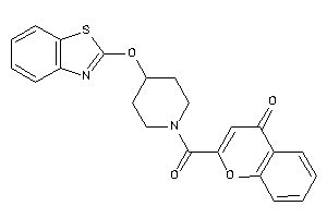 2-[4-(1,3-benzothiazol-2-yloxy)piperidine-1-carbonyl]chromone