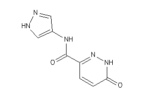 6-keto-N-(1H-pyrazol-4-yl)-1H-pyridazine-3-carboxamide