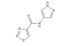 N-(1H-pyrazol-4-yl)thiadiazole-4-carboxamide