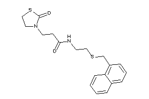 3-(2-ketothiazolidin-3-yl)-N-[2-(1-naphthylmethylthio)ethyl]propionamide