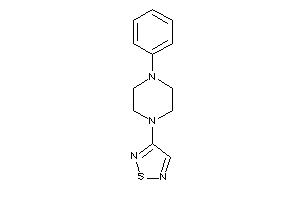 3-(4-phenylpiperazino)-1,2,5-thiadiazole