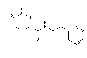 6-keto-N-[2-(3-pyridyl)ethyl]-4,5-dihydro-1H-pyridazine-3-carboxamide