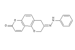 3-(phenylhydrazono)-4H-pyrano[2,3-h]chromen-8-one