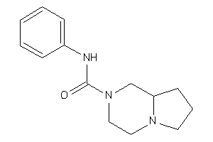 Image of N-phenyl-3,4,6,7,8,8a-hexahydro-1H-pyrrolo[1,2-a]pyrazine-2-carboxamide