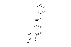 Image of 2-(2,5-diketoimidazolidin-4-yl)-N-(4-pyridylmethyl)acetamide