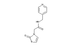 2-(2-keto-4-thiazolin-3-yl)-N-(4-pyridylmethyl)acetamide