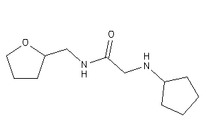 2-(cyclopentylamino)-N-(tetrahydrofurfuryl)acetamide