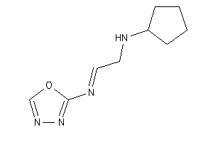 Cyclopentyl-[2-(1,3,4-oxadiazol-2-ylimino)ethyl]amine