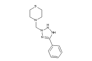4-[(5-phenyl-1,2-dihydrotetrazol-3-yl)methyl]thiomorpholine