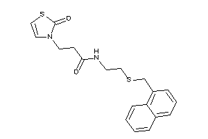 3-(2-keto-4-thiazolin-3-yl)-N-[2-(1-naphthylmethylthio)ethyl]propionamide