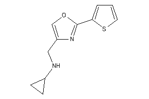 Cyclopropyl-[[2-(2-thienyl)oxazol-4-yl]methyl]amine