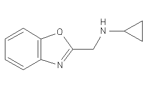 1,3-benzoxazol-2-ylmethyl(cyclopropyl)amine