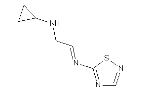 Cyclopropyl-[2-(1,2,4-thiadiazol-5-ylimino)ethyl]amine