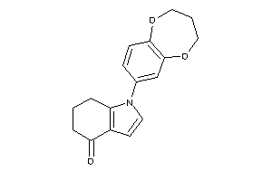 1-(3,4-dihydro-2H-1,5-benzodioxepin-7-yl)-6,7-dihydro-5H-indol-4-one