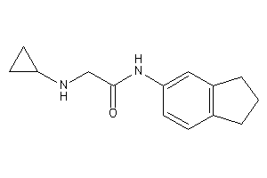 2-(cyclopropylamino)-N-indan-5-yl-acetamide