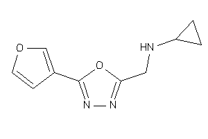 Cyclopropyl-[[5-(3-furyl)-1,3,4-oxadiazol-2-yl]methyl]amine