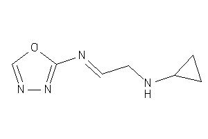 Cyclopropyl-[2-(1,3,4-oxadiazol-2-ylimino)ethyl]amine