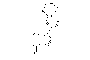 1-(2,3-dihydro-1,4-benzodioxin-6-yl)-6,7-dihydro-5H-indol-4-one