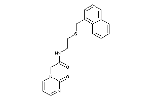 2-(2-ketopyrimidin-1-yl)-N-[2-(1-naphthylmethylthio)ethyl]acetamide