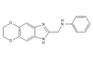 6,7-dihydro-3H-[1,4]dioxino[2,3-f]benzimidazol-2-ylmethyl(phenyl)amine