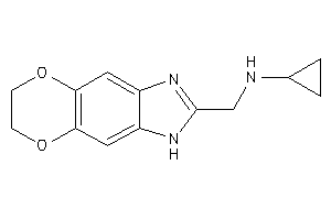 Cyclopropyl(6,7-dihydro-3H-[1,4]dioxino[2,3-f]benzimidazol-2-ylmethyl)amine