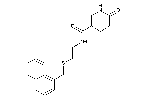 6-keto-N-[2-(1-naphthylmethylthio)ethyl]nipecotamide