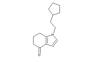 1-(2-cyclopentylethyl)-6,7-dihydro-5H-indol-4-one