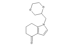 1-(1,4-dioxan-2-ylmethyl)-6,7-dihydro-5H-indol-4-one