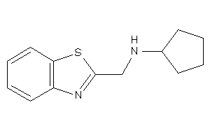 1,3-benzothiazol-2-ylmethyl(cyclopentyl)amine