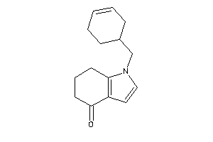 Image of 1-(cyclohex-3-en-1-ylmethyl)-6,7-dihydro-5H-indol-4-one