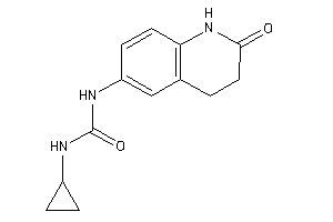 1-cyclopropyl-3-(2-keto-3,4-dihydro-1H-quinolin-6-yl)urea