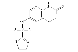 N-(2-keto-3,4-dihydro-1H-quinolin-6-yl)thiophene-2-sulfonamide