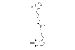 5-(2-keto-1,3,3a,4,6,6a-hexahydrothieno[3,4-d]imidazol-4-yl)-N-[4-(2-keto-1-pyridyl)butyl]valeramide