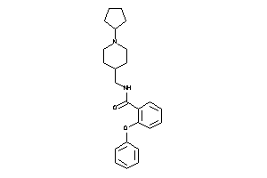 N-[(1-cyclopentyl-4-piperidyl)methyl]-2-phenoxy-benzamide