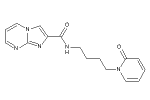 N-[4-(2-keto-1-pyridyl)butyl]imidazo[1,2-a]pyrimidine-2-carboxamide