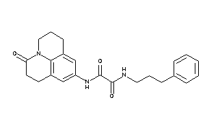 N-(ketoBLAHyl)-N'-(3-phenylpropyl)oxamide
