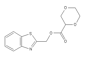 1,4-dioxane-2-carboxylic Acid 1,3-benzothiazol-2-ylmethyl Ester