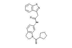 N-[1-(cyclopentanecarbonyl)indolin-6-yl]-2-indoxazen-3-yl-acetamide