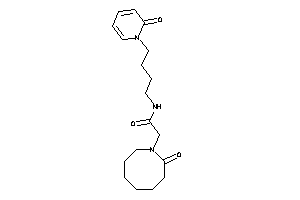 Image of 2-(2-ketoazocan-1-yl)-N-[4-(2-keto-1-pyridyl)butyl]acetamide